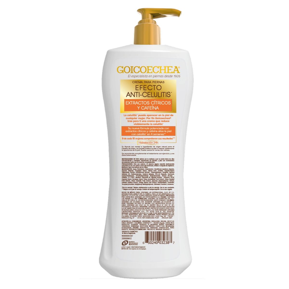 GOICOECHEA - Crema Corporal Goicoechea Anticelulitis 400 ML