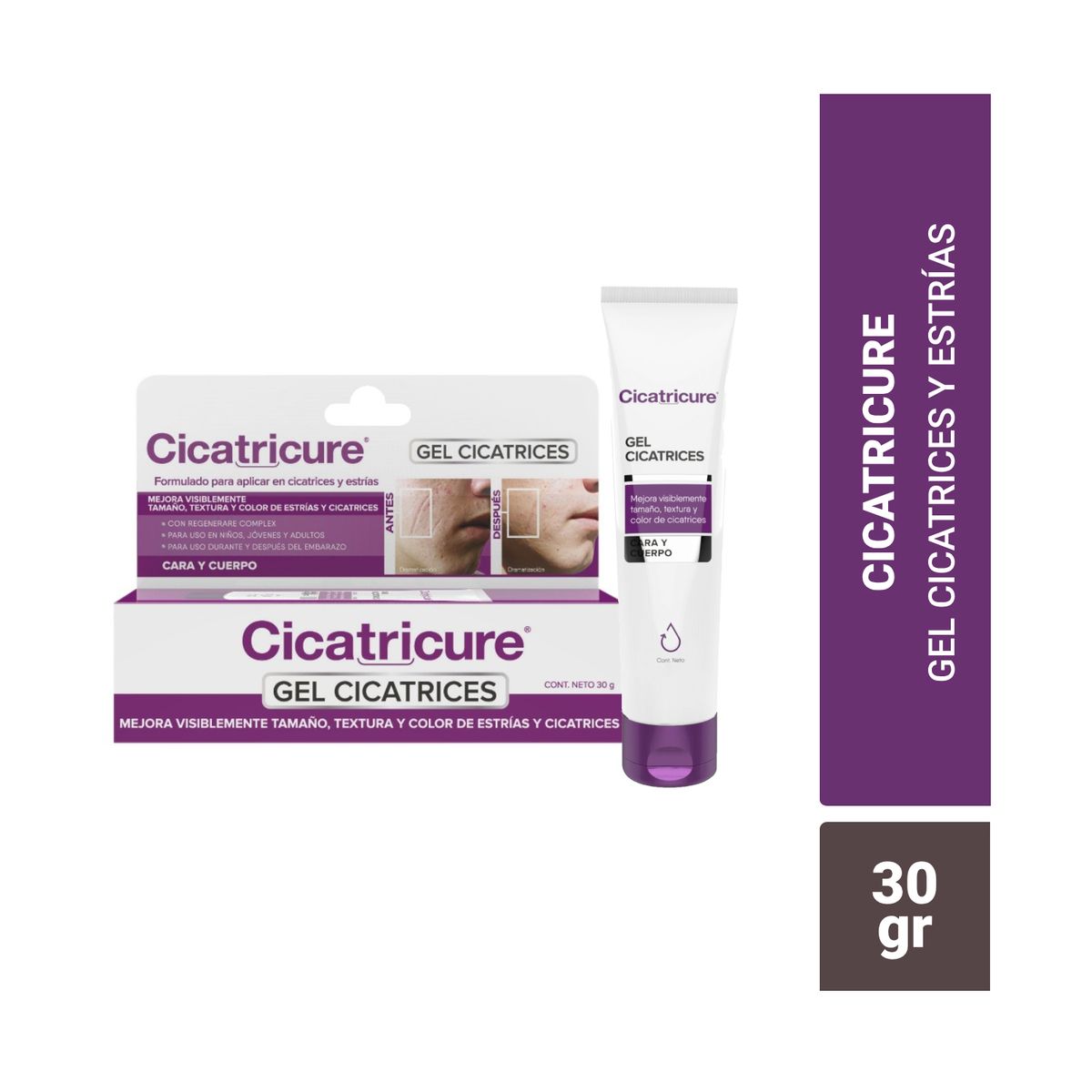 CICATRICURE - Gel Cicatricure Cicatrices Y Estrías 30 G