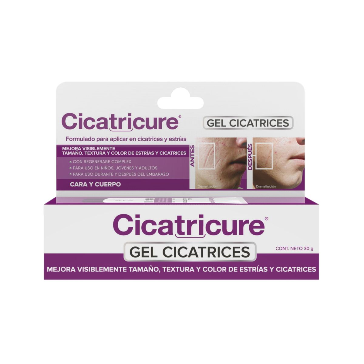 CICATRICURE - Gel Cicatricure Cicatrices Y Estrías 30 G