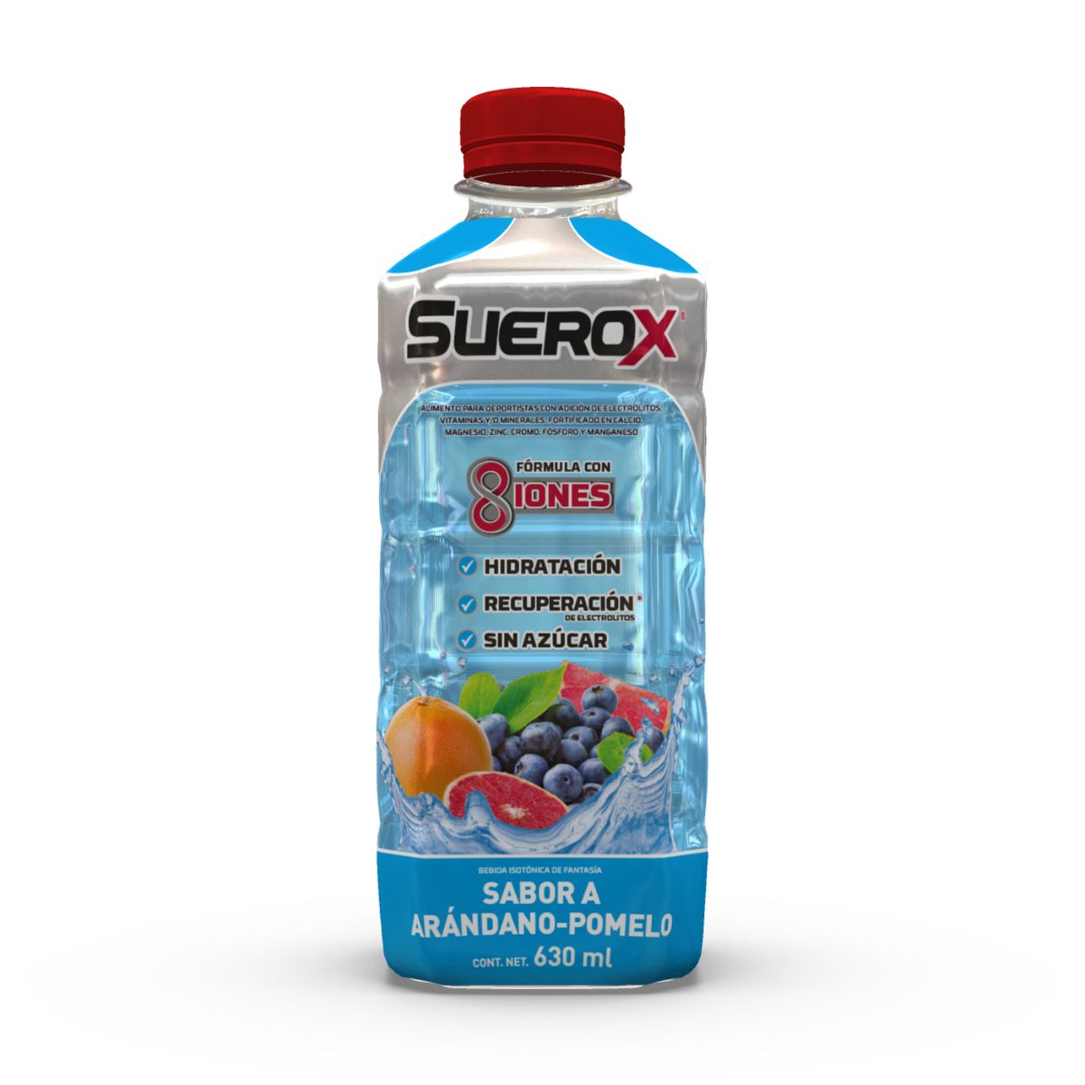 SUEROX - Bebida Isotónica Suerox Arándano-pomelo 630 ML