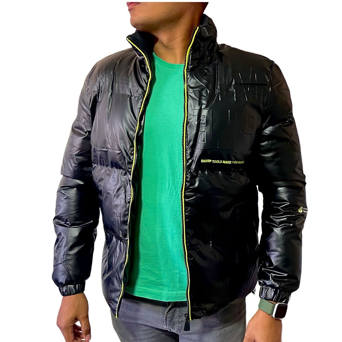 BOSSY - Chaqueta Parca Acolchada Hombre Sharp