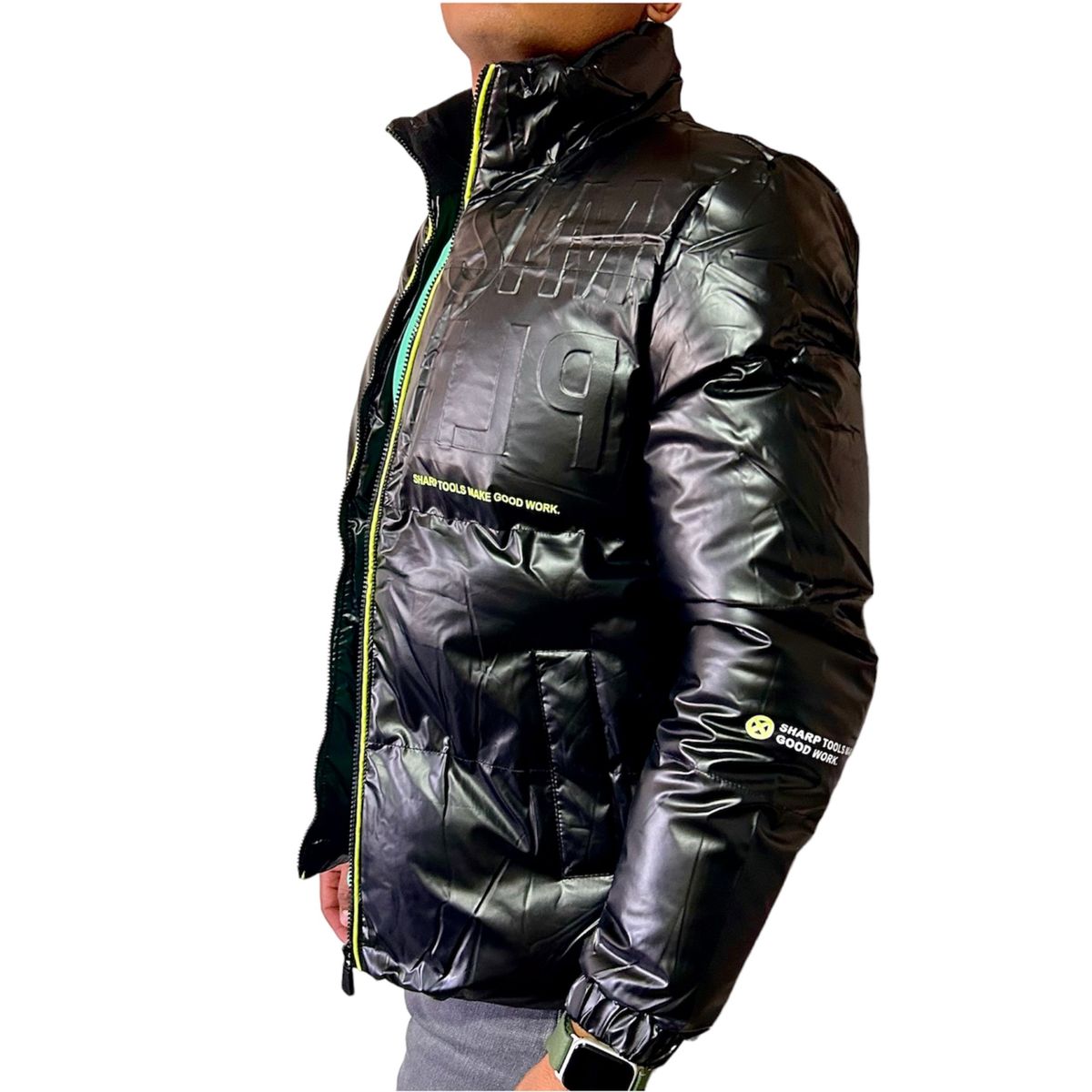 BOSSY - Chaqueta Parca Acolchada Hombre Sharp