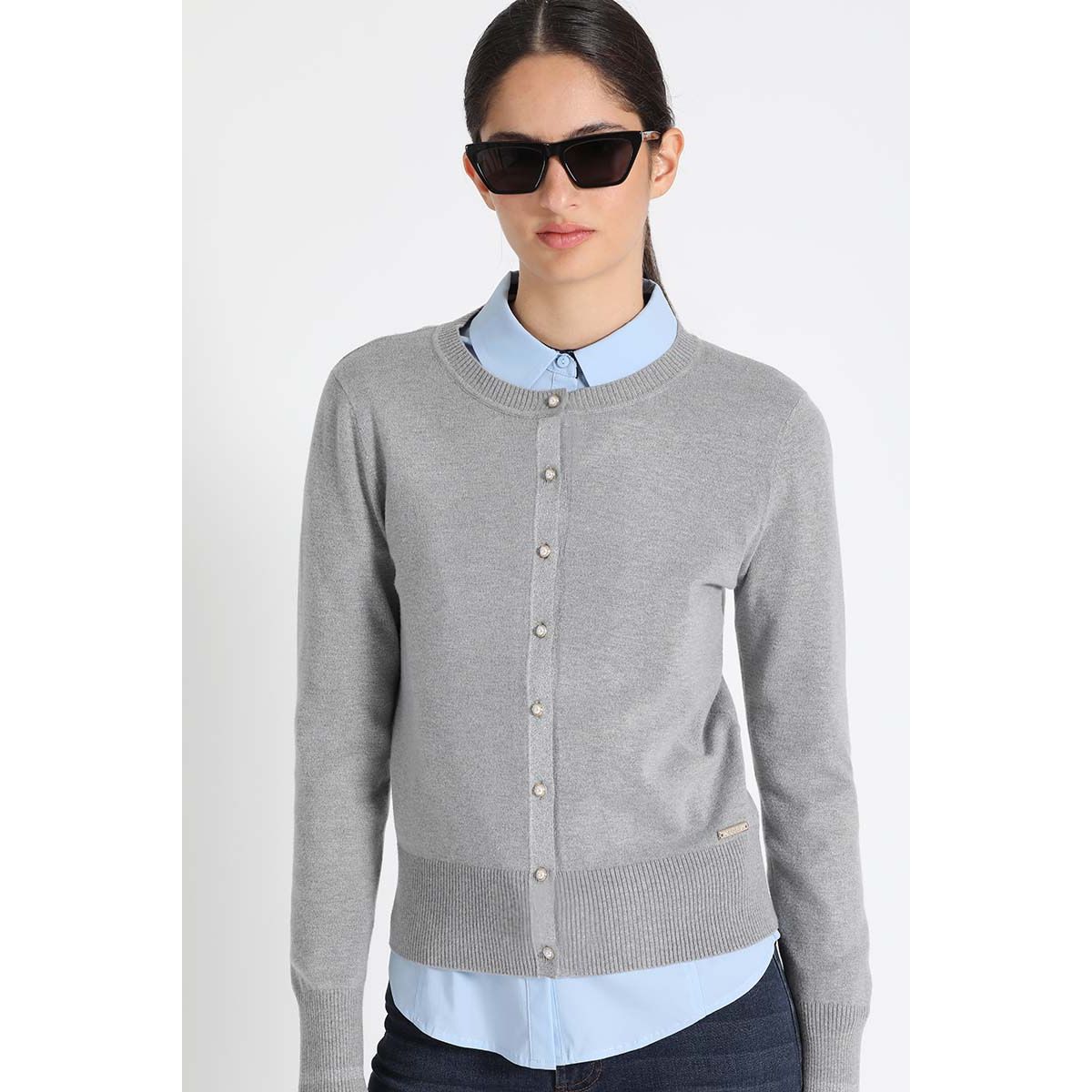 LIOLA - Cárdigan Gris Liola