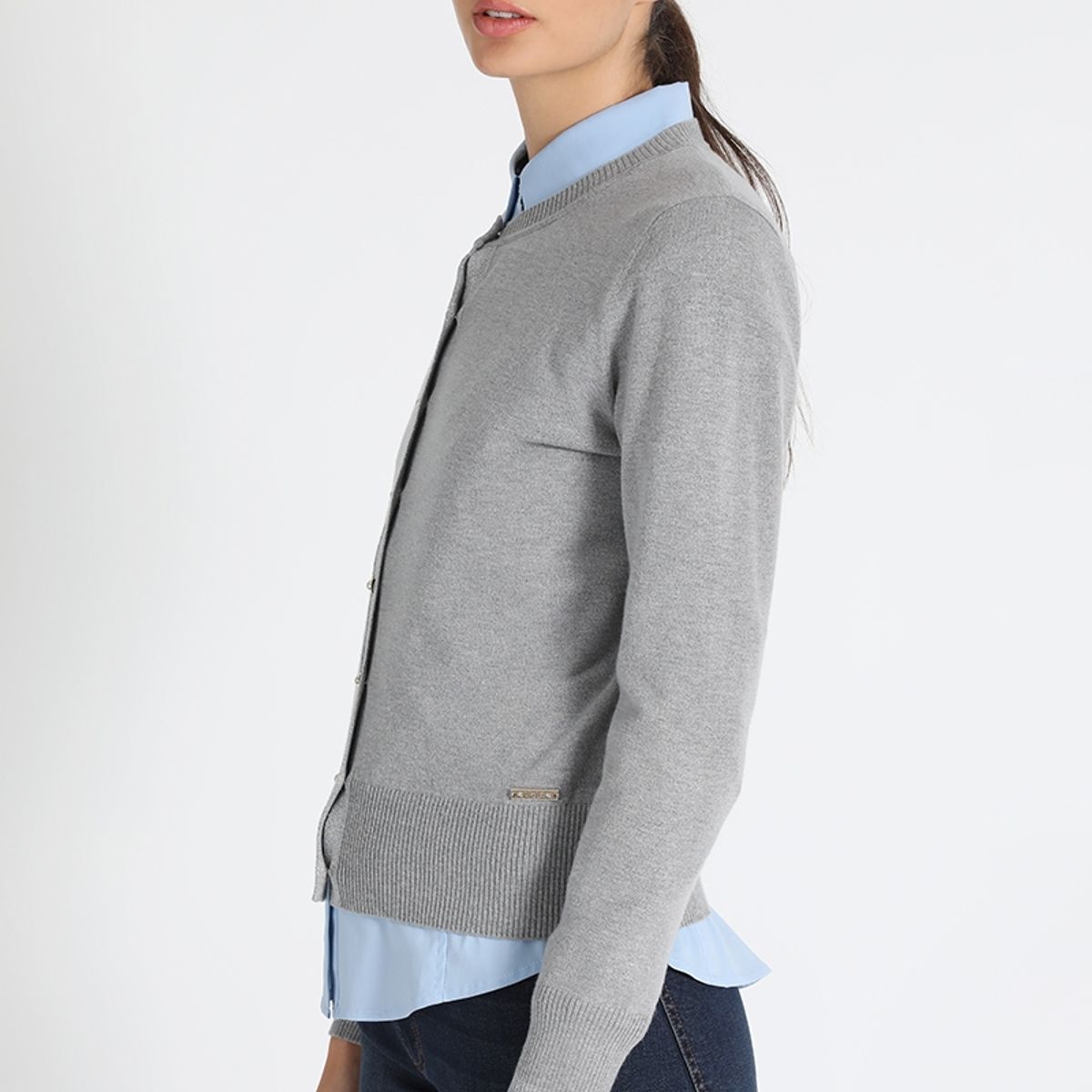 LIOLA - Cárdigan Gris Liola