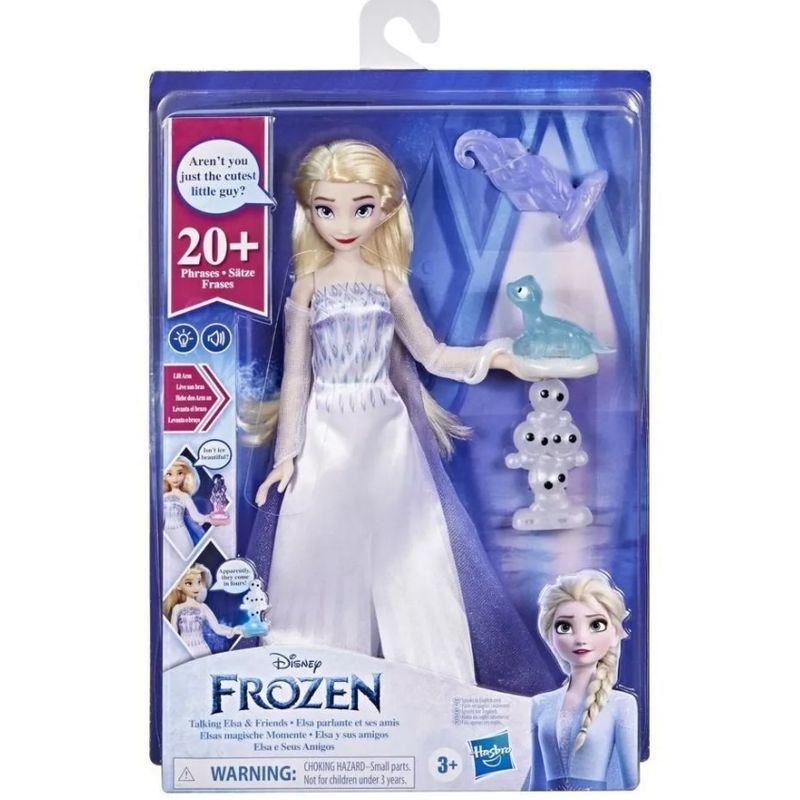 HASBRO - Muñeca Frozen 2 Elsa Habla Momentos Magicos