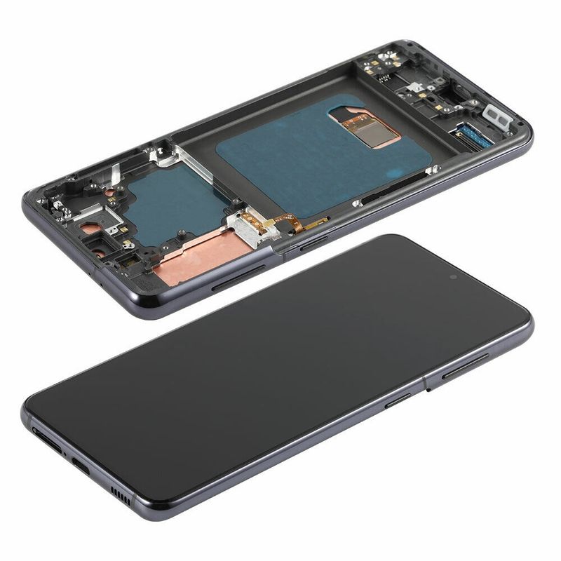 GENERICO - Pantalla completa con marco para Samsung S21 FE