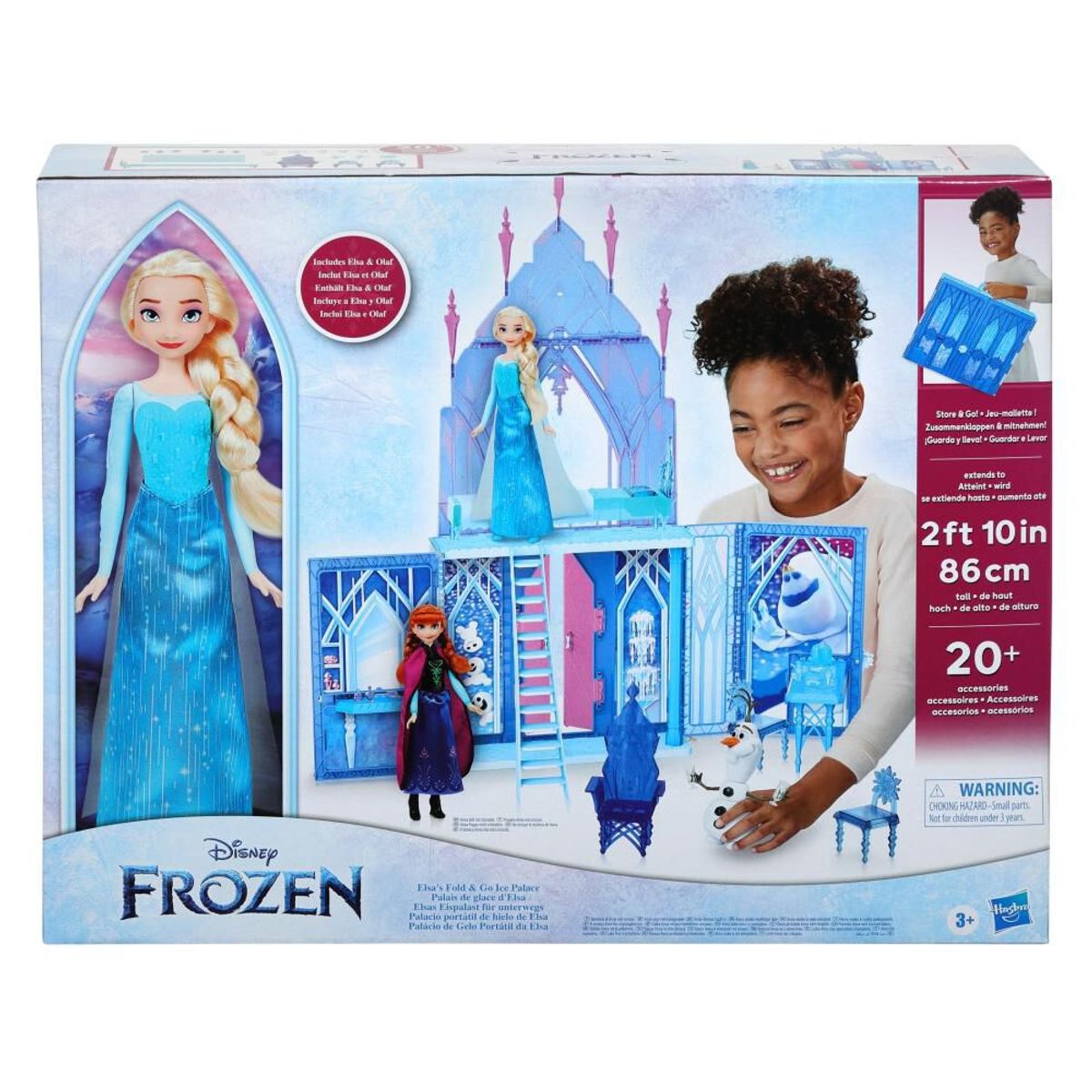 HASBRO - Castillo Frozen Palacio De Hielo De Elsa 86cm