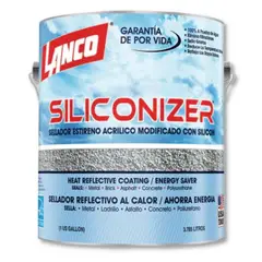 LANCO - Sellador De Techos Siliconizer Negro 1gl