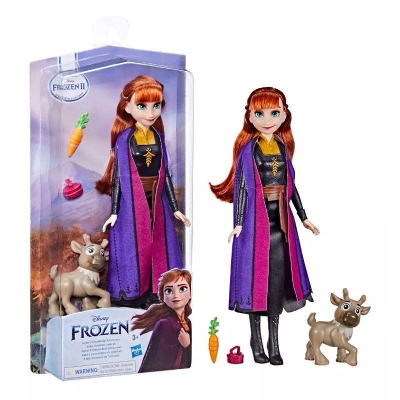 HASBRO - Muñeca Frozen 2 Anna Aventura De Amistad - Hasbro