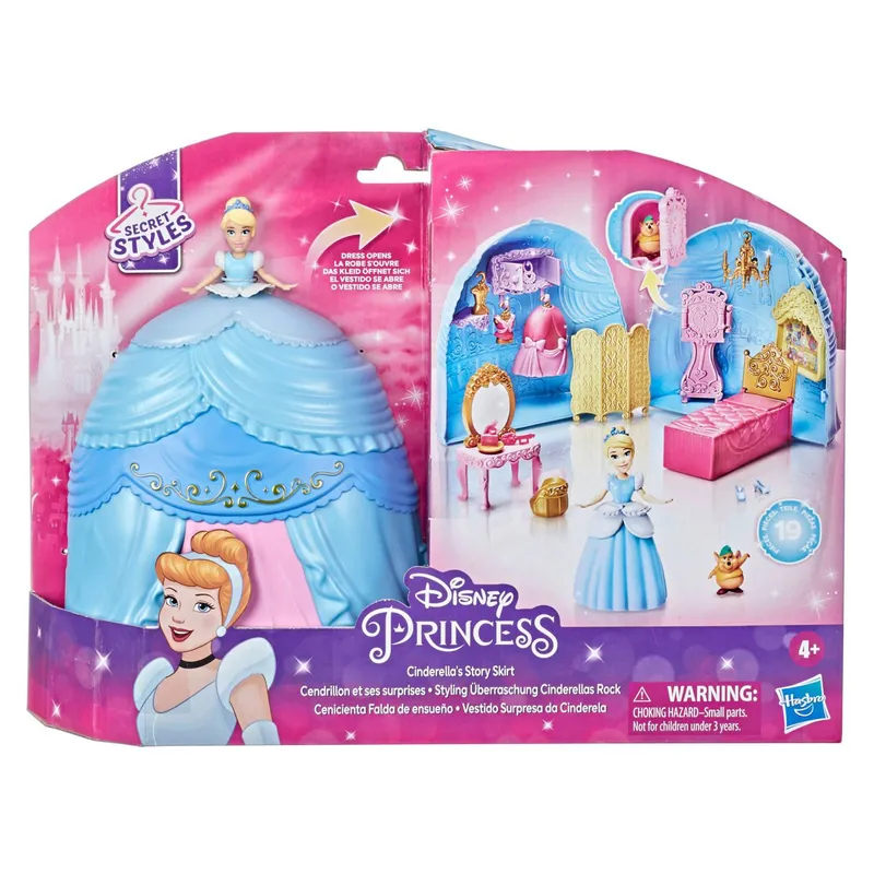 HASBRO - Muñeca Cenicienta Falda De Ensueño