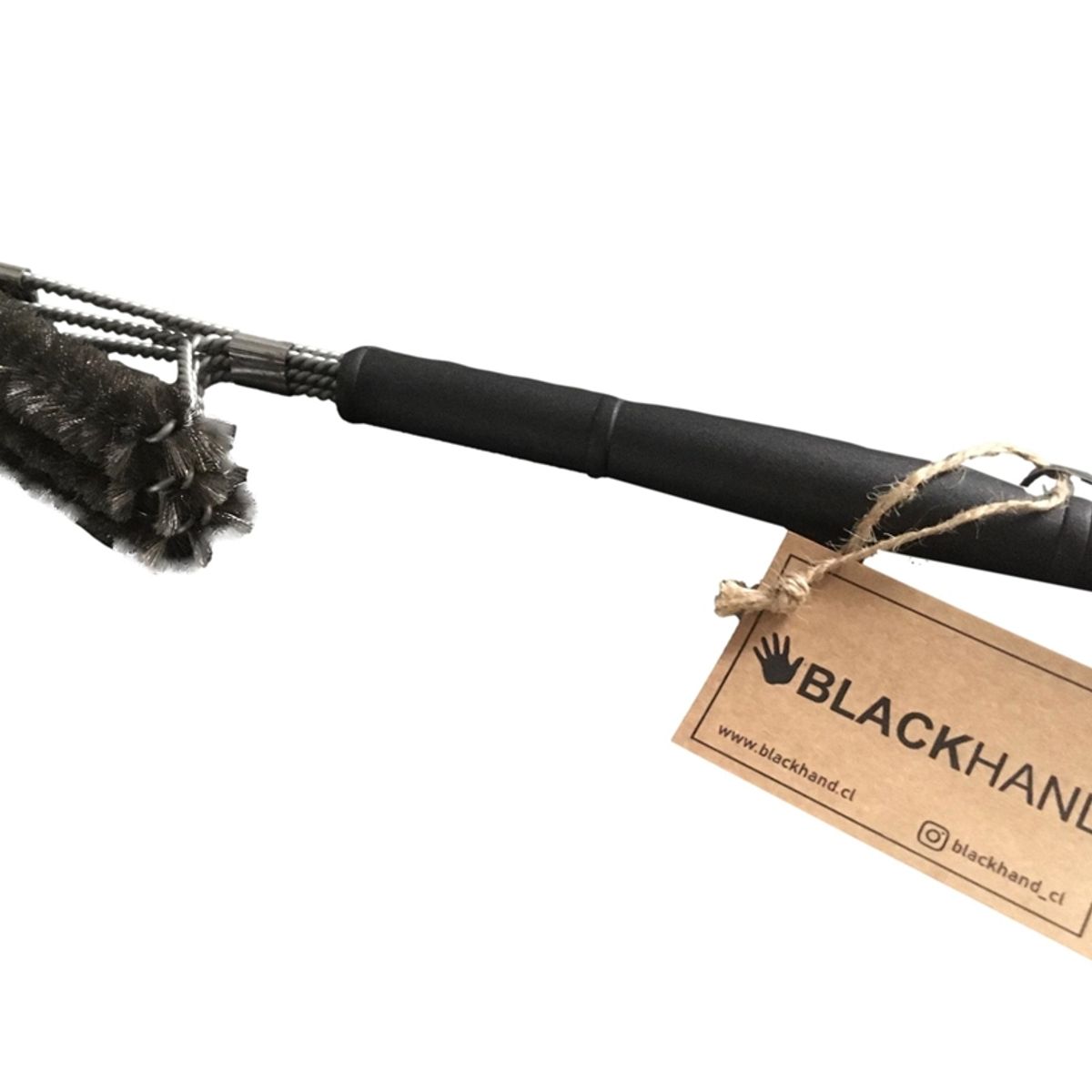 BLACKHAND - Escobilla de acero limpiadora para parrilla
