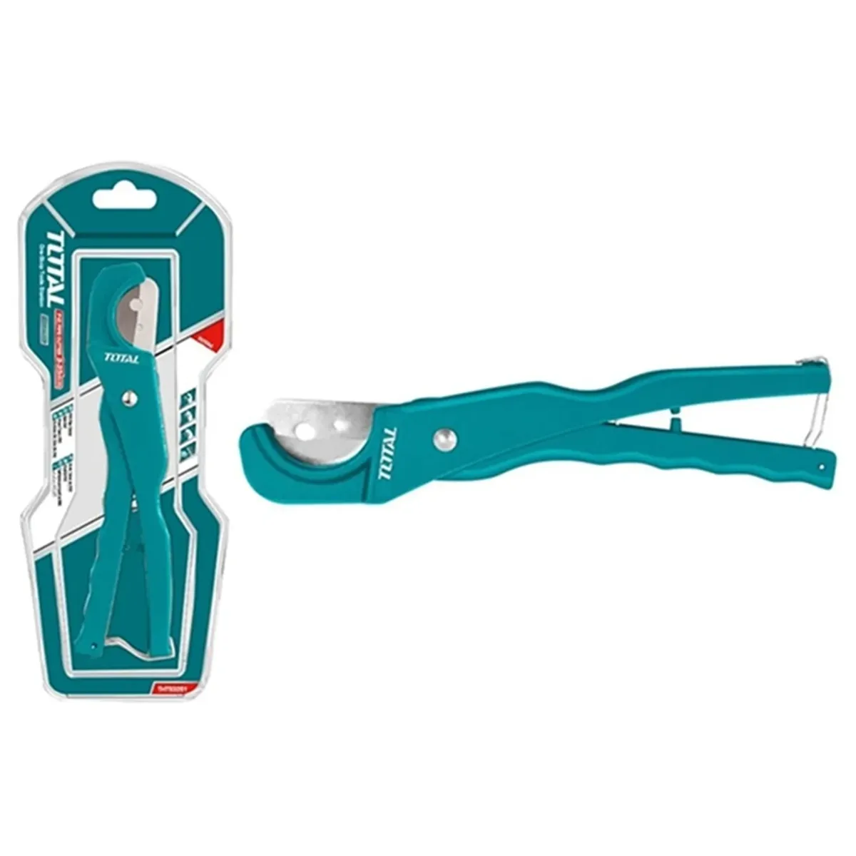 TOTAL TOOLS - Tijera Cortador Tubos Pvc Plastico Pp Pu Pe 3-35mm