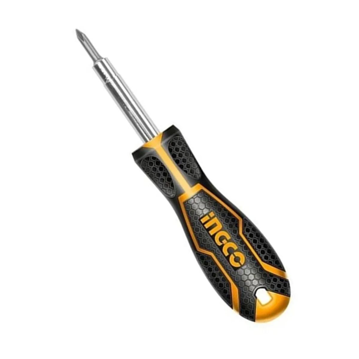 INGCO - Destornillador 6 En 1 Ph Sl Hex 6 Piezas