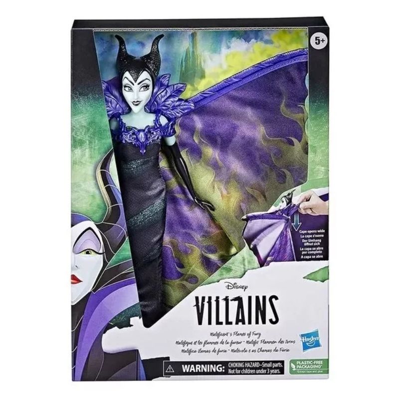 HASBRO - Muñeca Disney Princesas - Malefica Llamas Fury