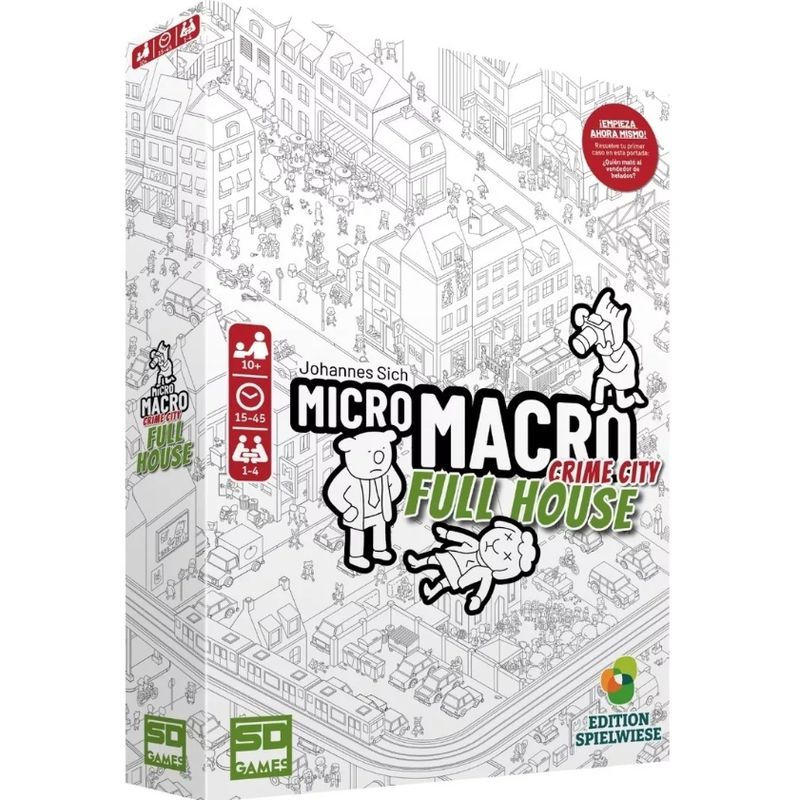 EDGE - Micro Macro Full House - Juego Mesa - En Español