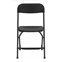 GENERICO - Silla Plegable Negra Evento Boda Gran Resistencia