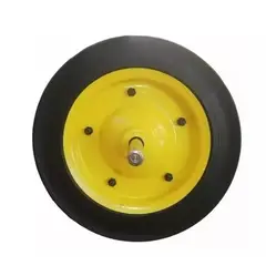 GENERICO - Rueda maciza para carretilla 350x8