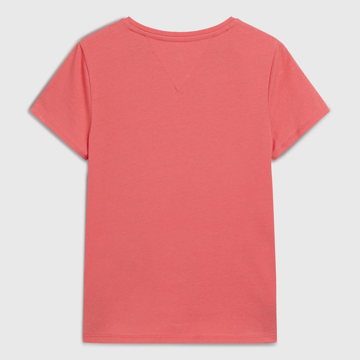 TOMMY HILFIGER - Polera Essential Organic Cotton Rosa Tommy Hilfiger