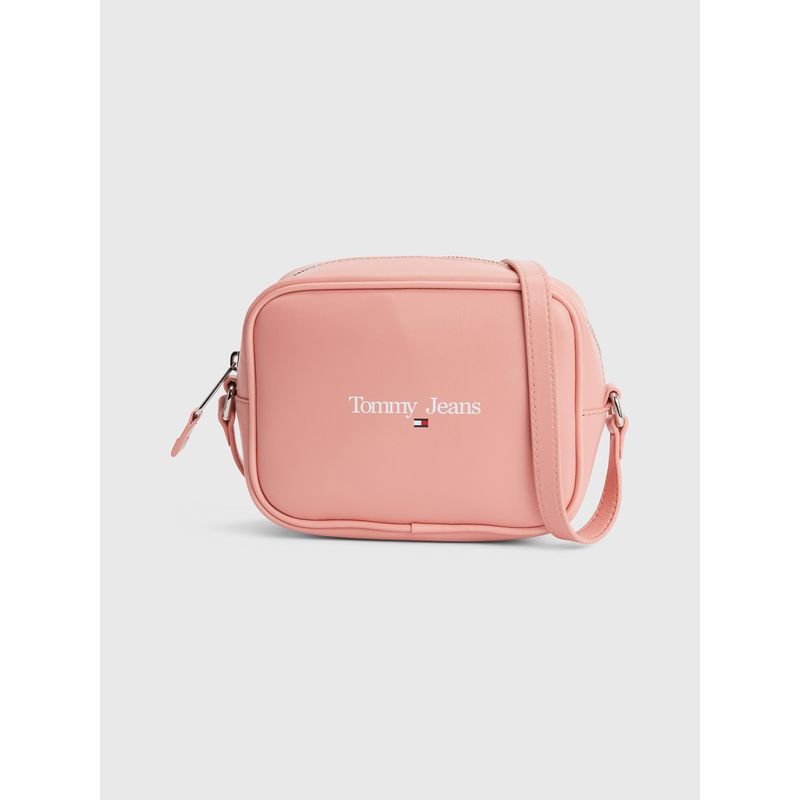 TOMMY HILFIGER - Cartera Essential Con Logo Rosa Tommy Hilfiger