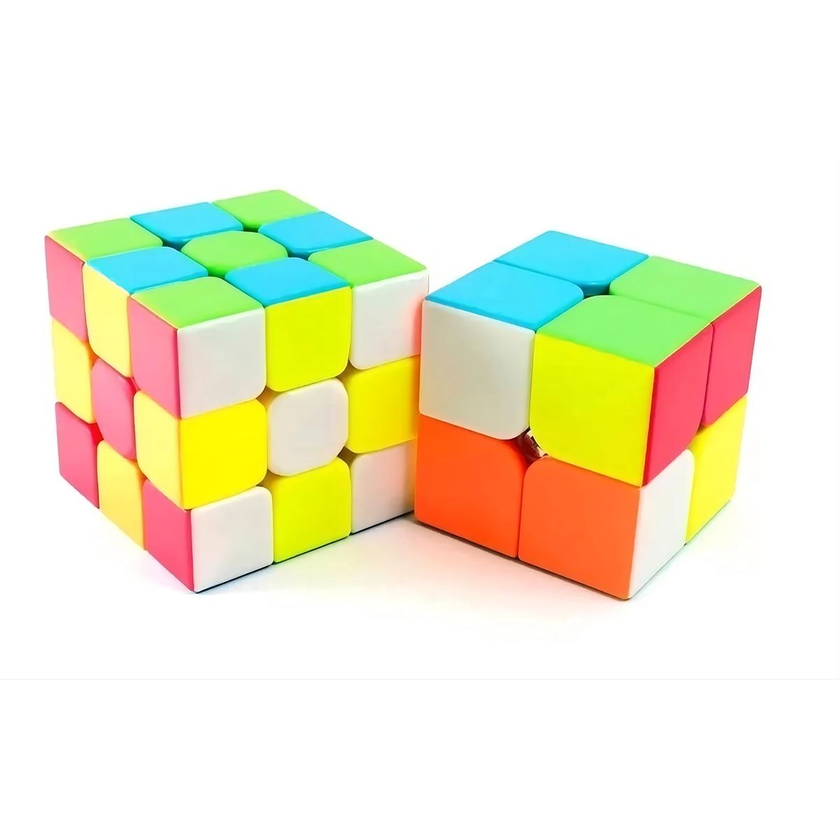 KUANGYE - Pack 2 Cubos Velocidad Rubik 2x2 + 3x3