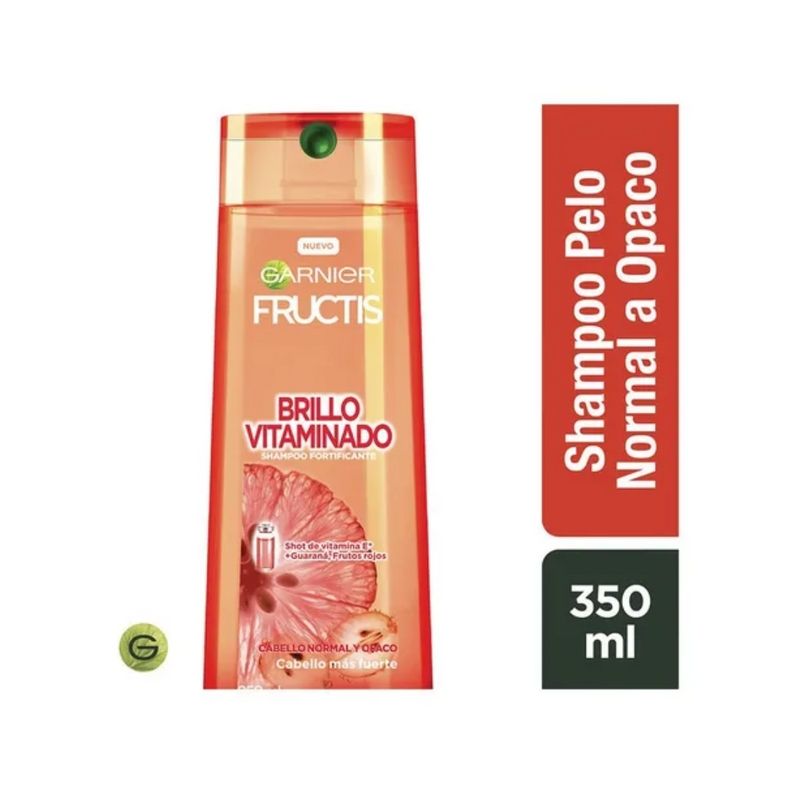GARNIER - Garnier FRUCTIS SHAMPOO BRILLO VITAMINADO 350 ML