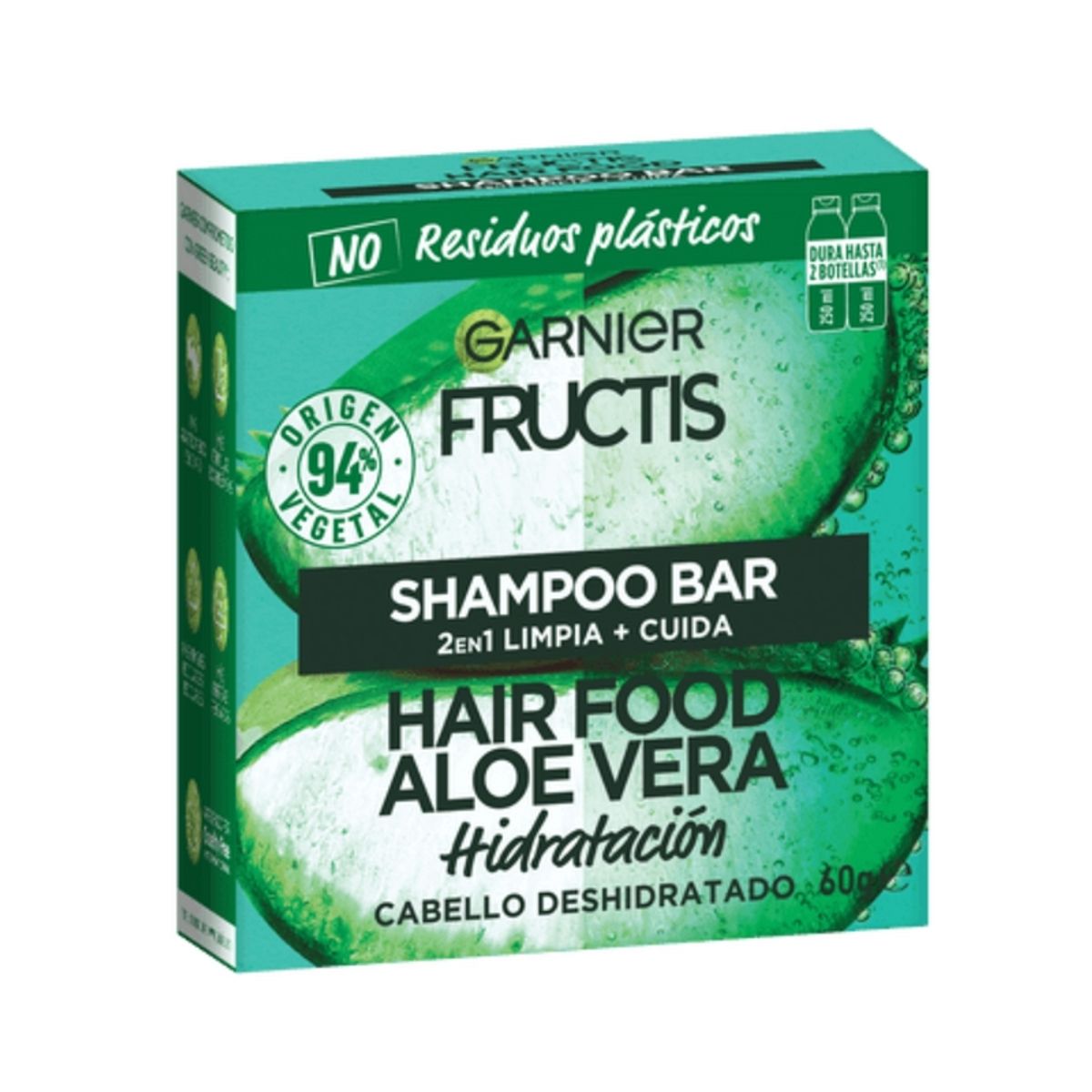 GARNIER - Garnier Fructis Hair Food Shampoo Bar Aloe Vera 60g