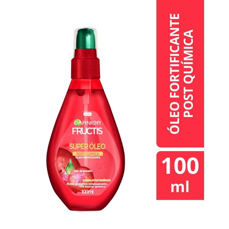 GARNIER - Fructis Super Oleo Post Quimica Cabello Muy Dañado 100 ml