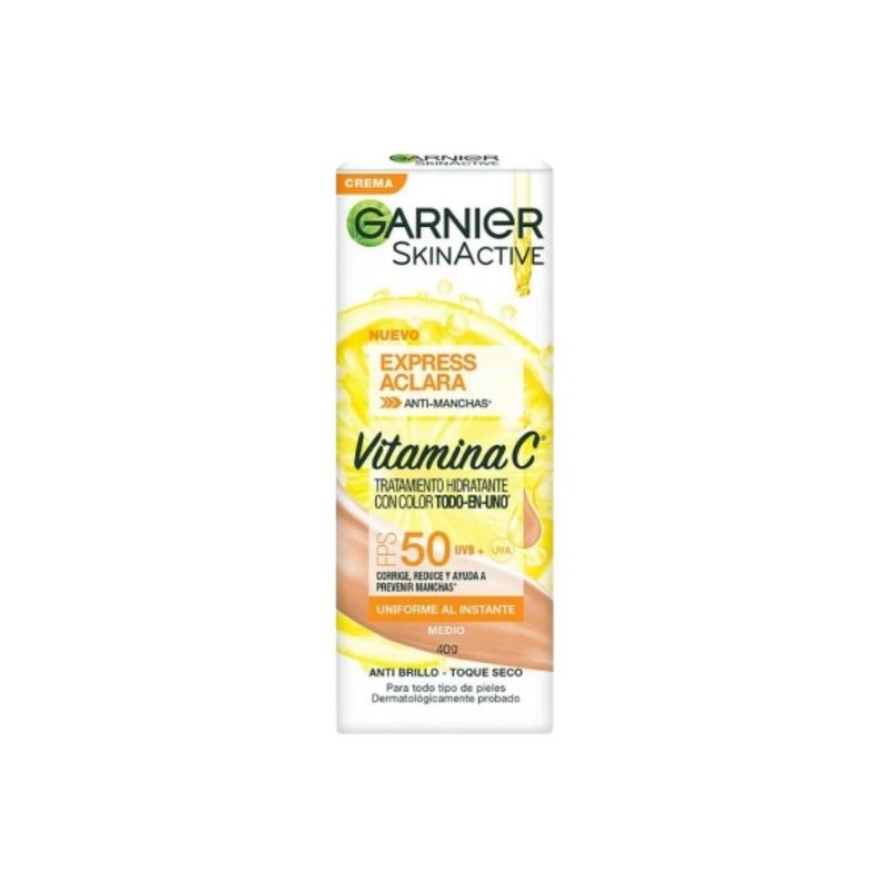 GARNIER - Garnier Crema Facial Express Aclara Media 40 Gr