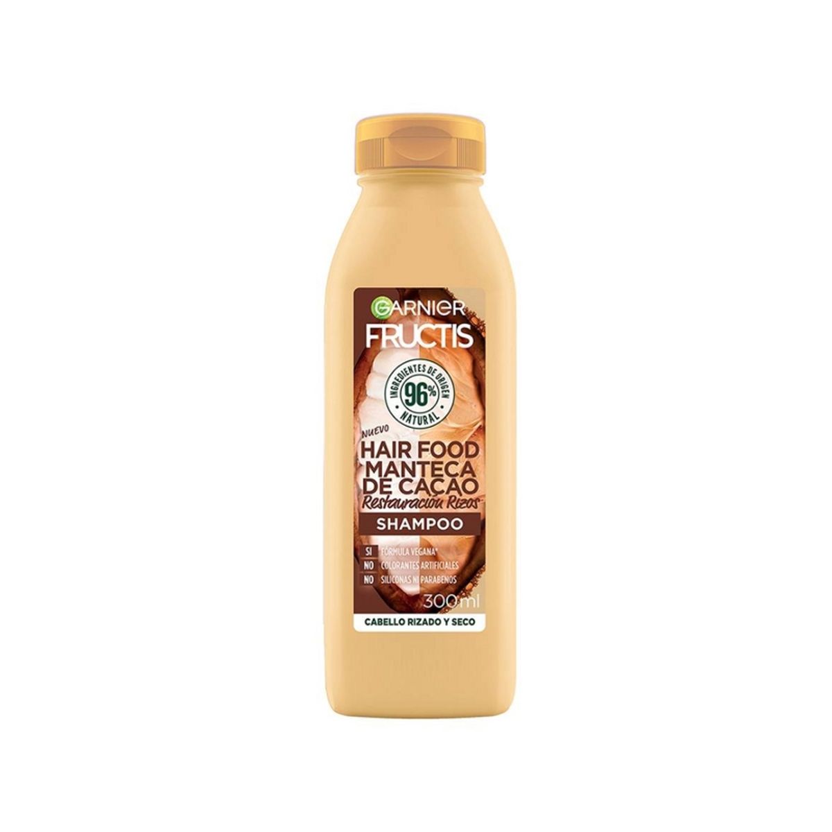 GARNIER - Shampoo Fructis Hair Food Manteca de Cacao 300 ML