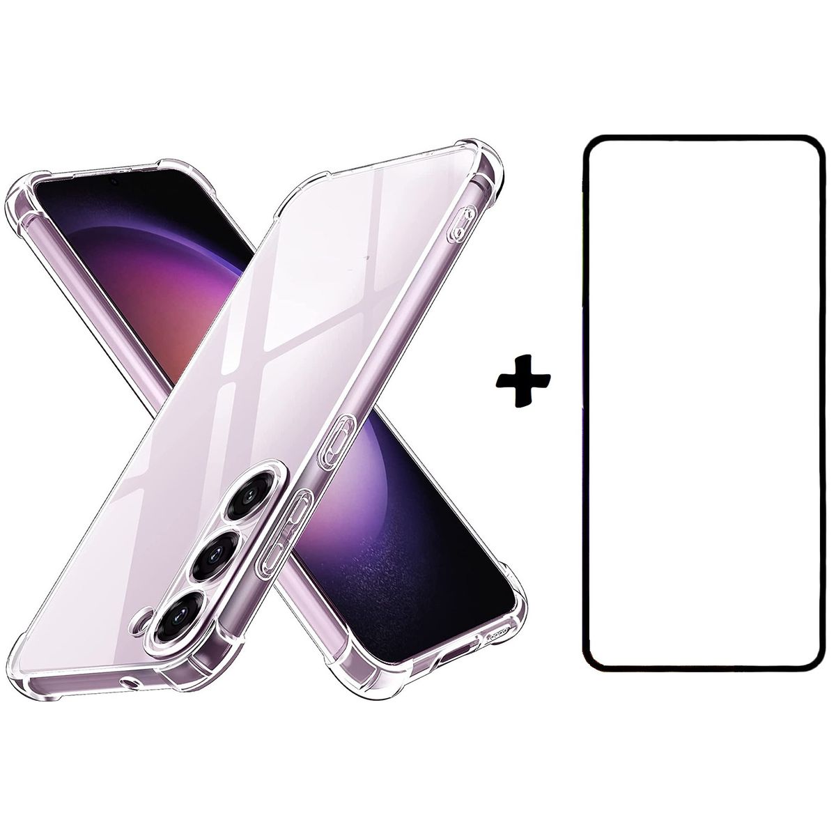 GENERICO - Carcasa Anti Golpes Para Samsung Galaxy S23 con Lamina Pantalla