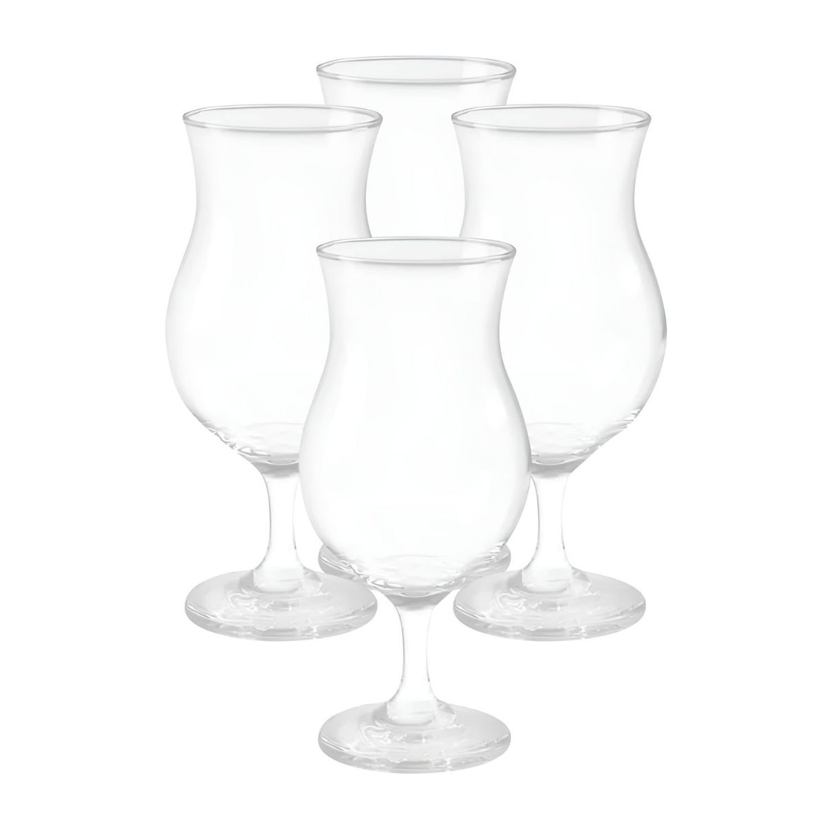 CRISTAR - Set 4 Copas Vidrio Cerveza Praga 442ml Cristal