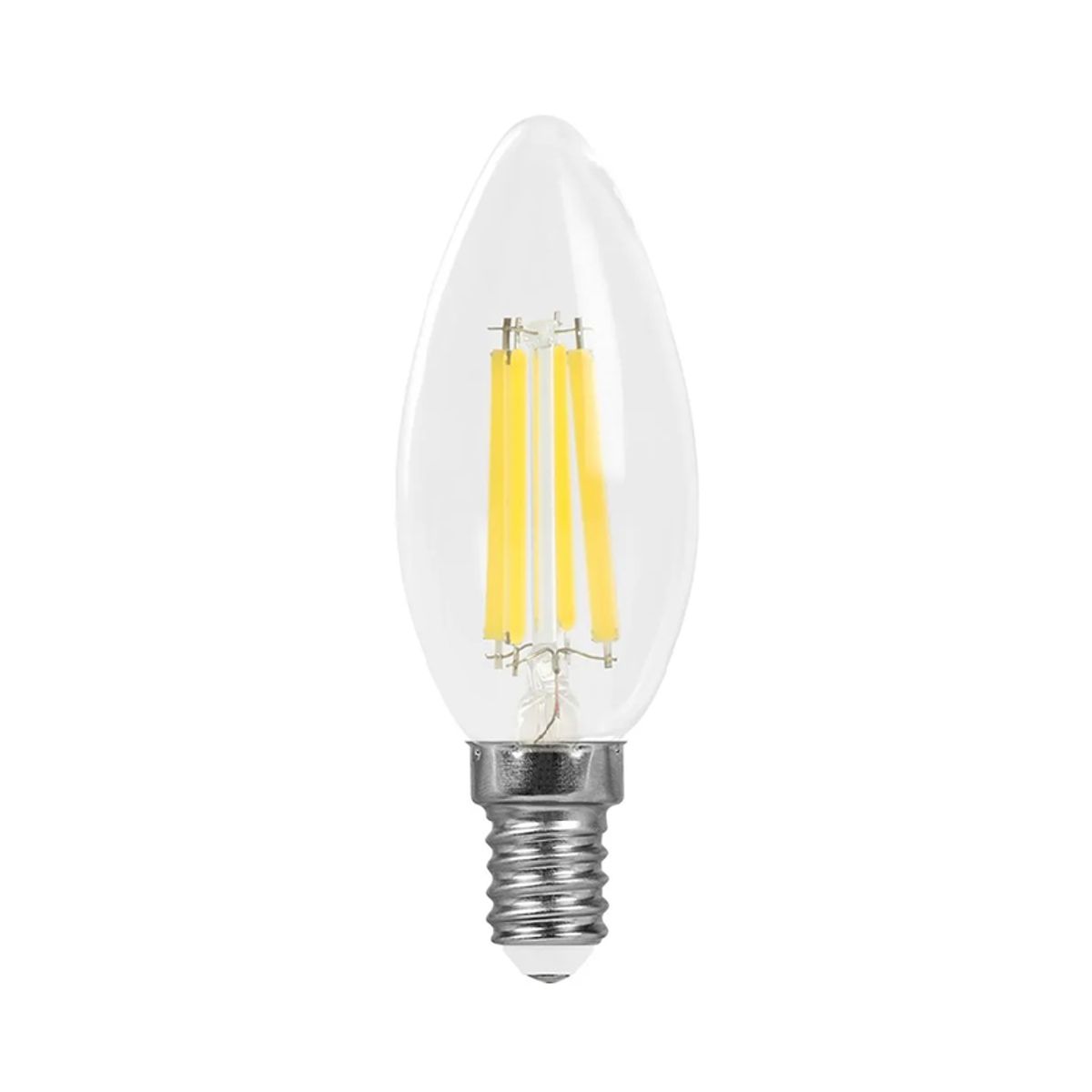 TECHNOLAMP - Ampolleta Led Filamento Vela Technolamp 4w 3000k E14 380lm