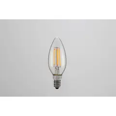 TECHNOLAMP - AMPOLLETA LED FILAMENTO VELA 4W 3000K E14 380LM