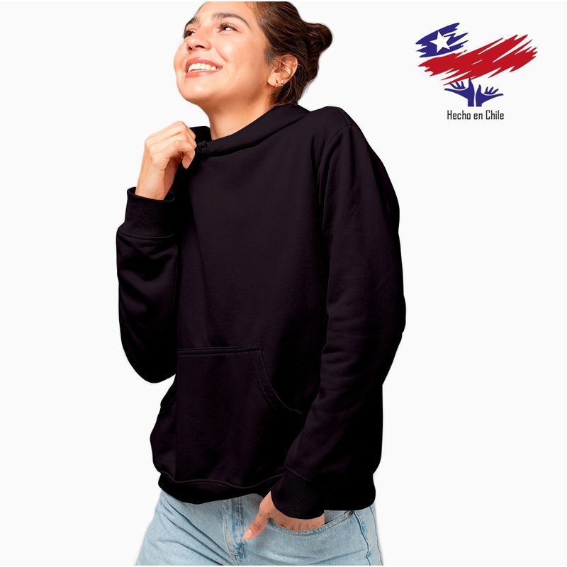 MPS - Poleron Canguro con gorro capucha MUJER