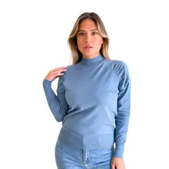 HIPSY - Sweater cuello medio Melisa colores