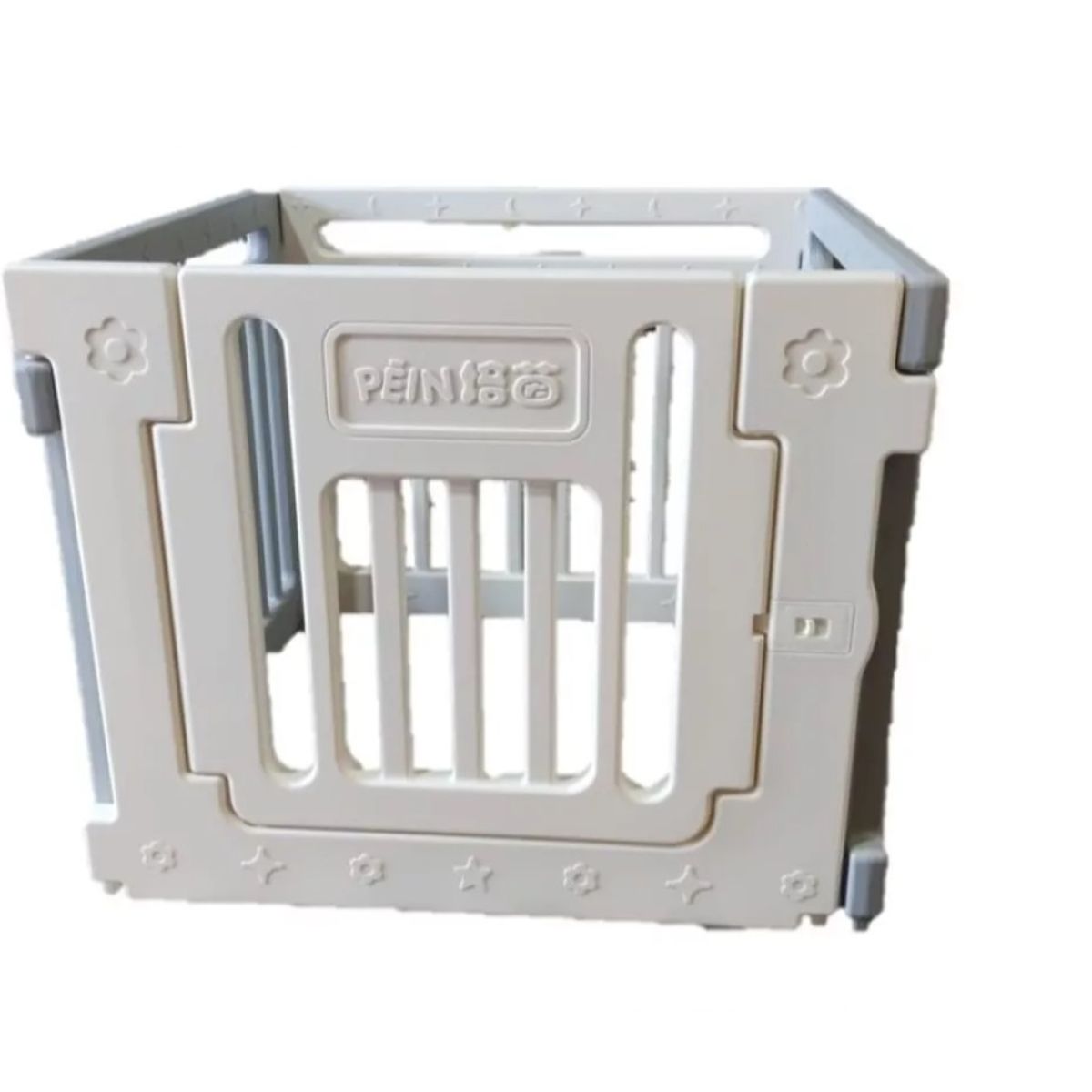 GENERICO - Corral Para Bebe Con 4 Paredes Y Puerta Alta Calidad