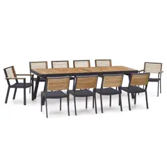 ROSEN - Juego Comedor de Terraza Marasusa 10 Personas