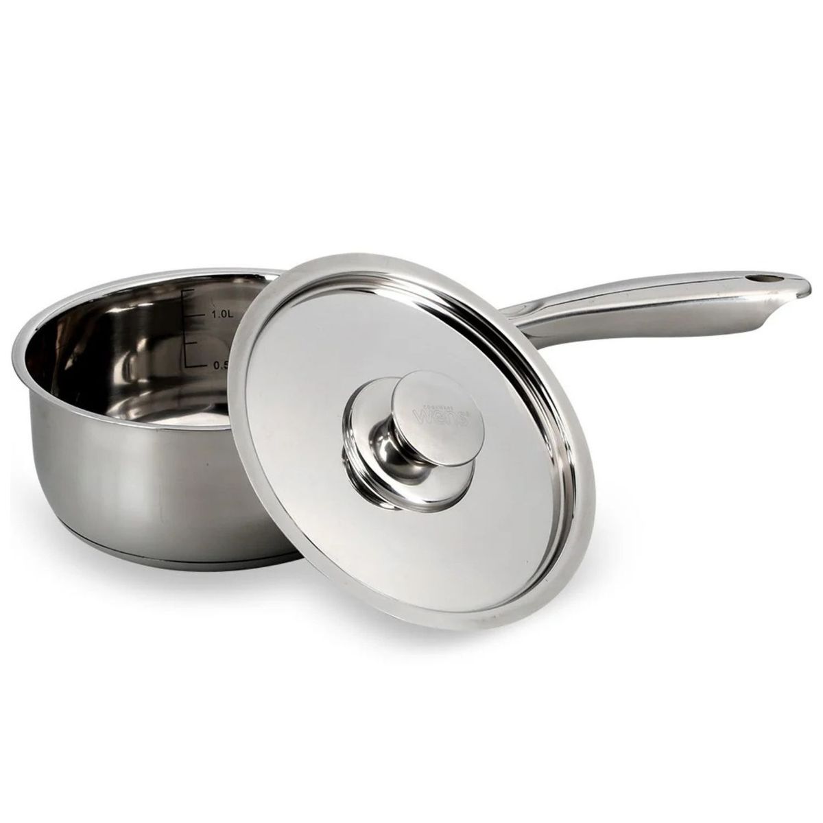 WENS - Bateria de Cocina 8 Piezas Ollas de Acero Wens 460-8SS.