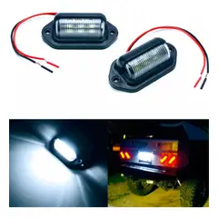 GENERICO - Luces patentes Luz 6 Led Carro Arrastre Foodtruck Camión…