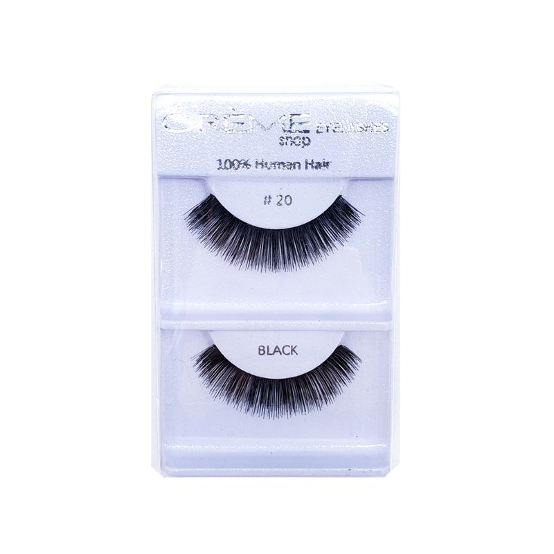 THE CREME SHOP - Pestaña Pelo Natural 020 Black