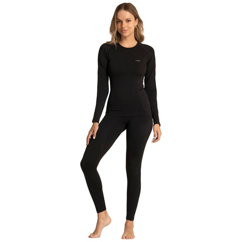 TOP - Calza Deportiva Primera Capa Microfibra Mujer Top