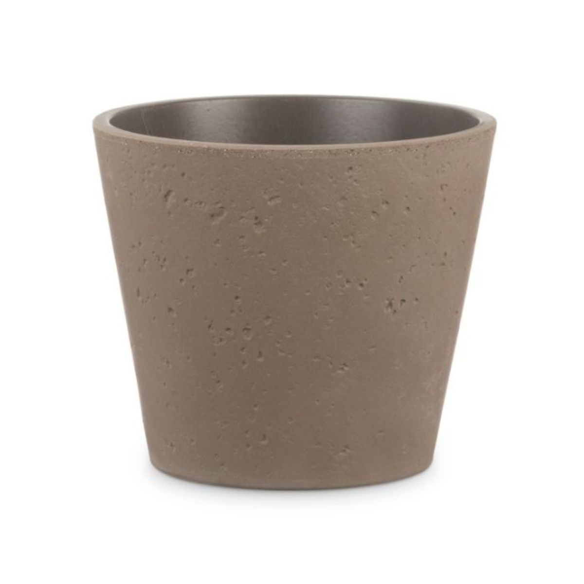 SCHEURICH - Macetero Cerámica 15 cm Café.