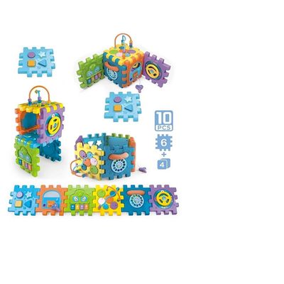 Imagen 2 del producto Juguete cubo de actividades multifuncional 6 en 1 para bebé