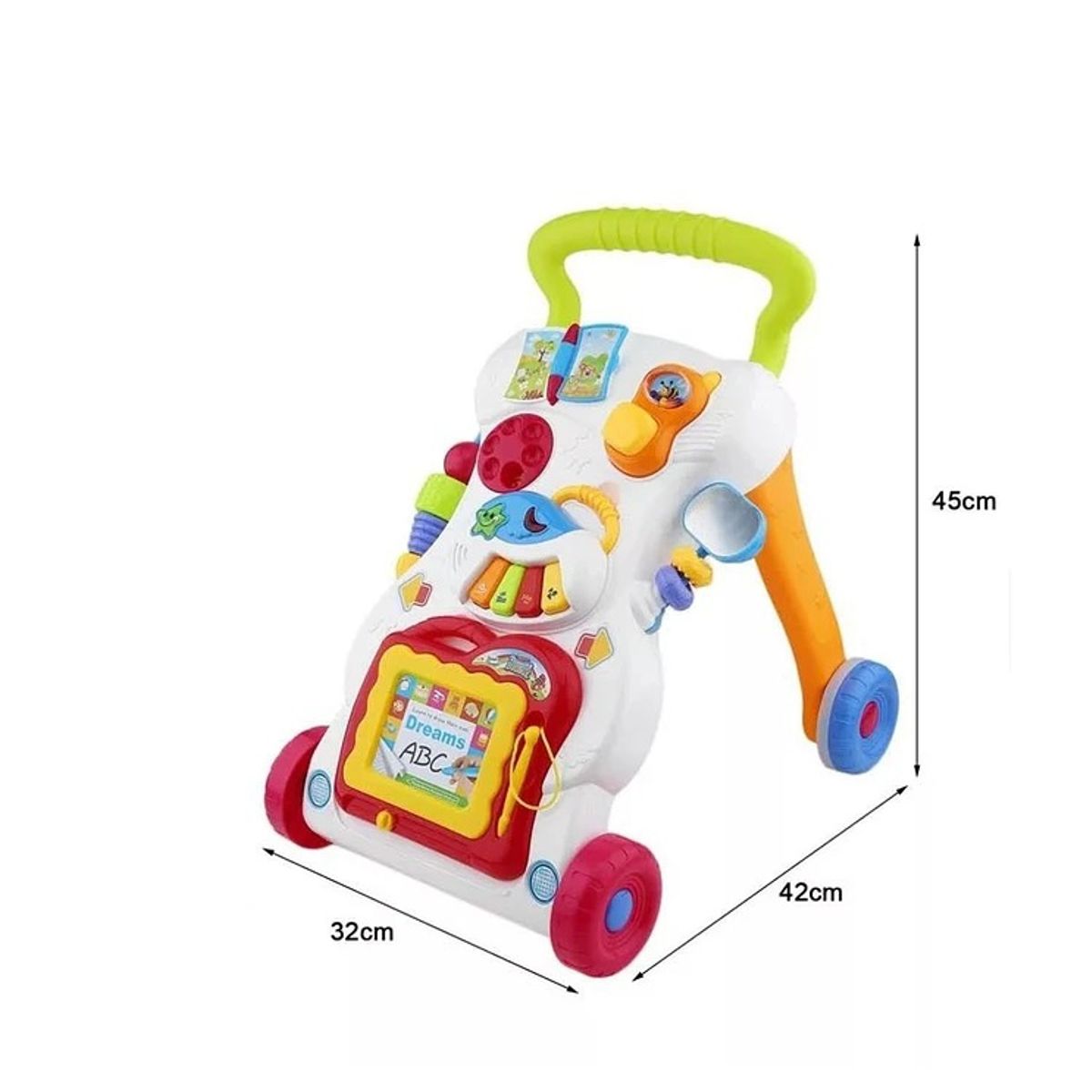 GENERICO - Caminadora Primeros Pasos Musical Corre Pasillos Andador