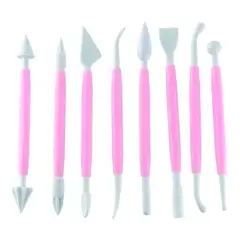 ESHOPANGIE - Set 8 Pcs De Estecas Para Moldear Fondant Repostería