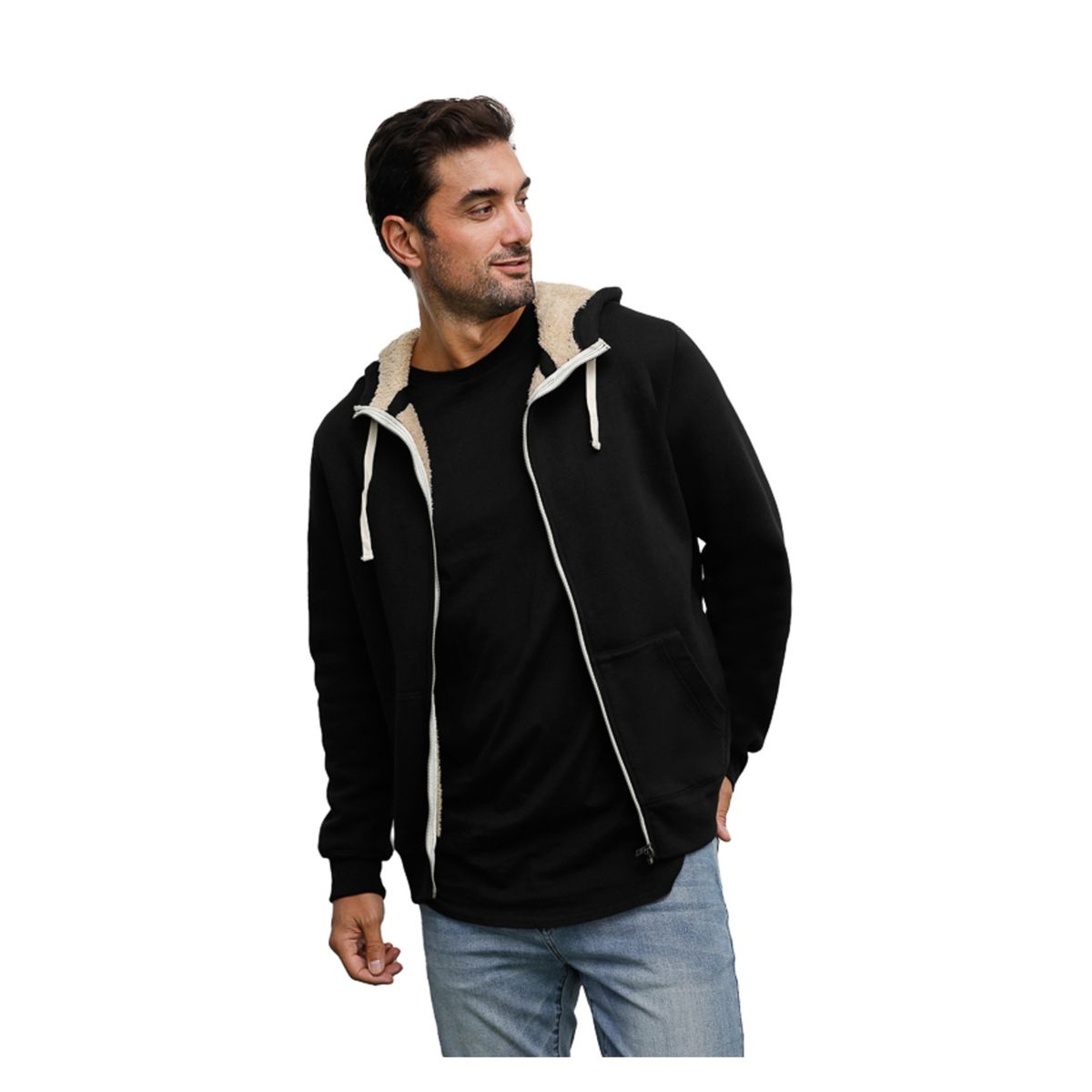 PANAMA JACK - Polerón Hombre Negro Panama Jack