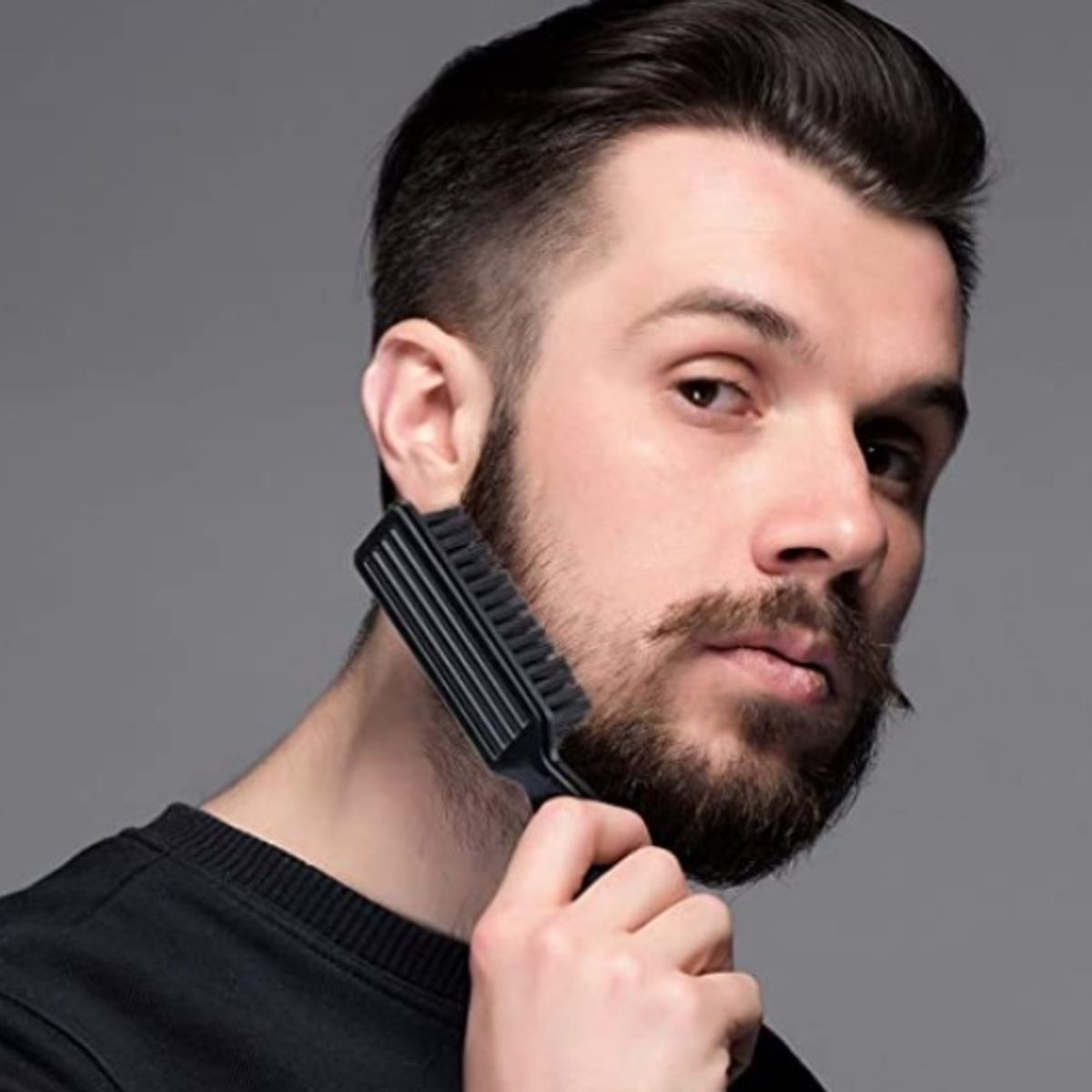 GENERICO - Cepillo Para Barba - Cepillo Para Barberos