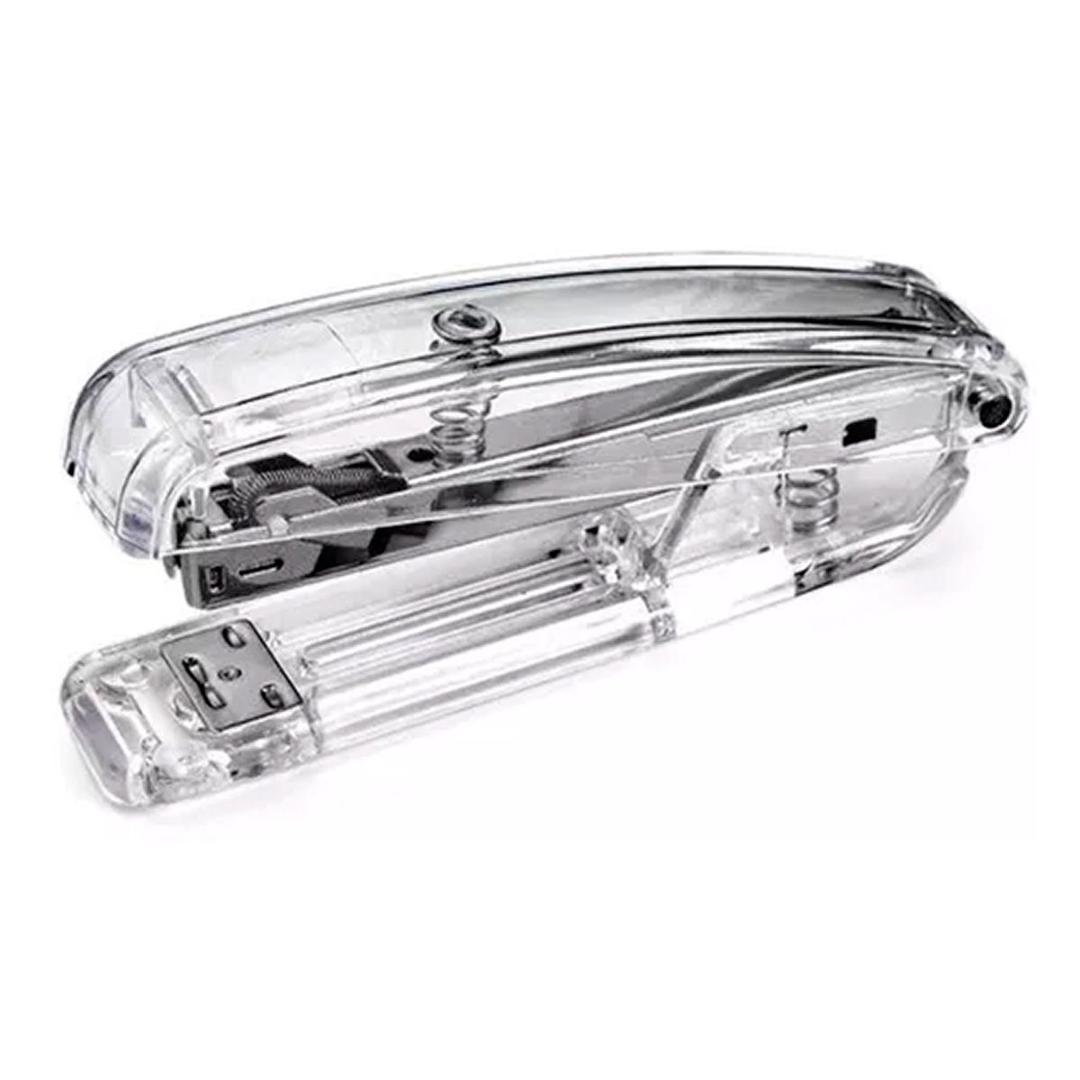 ESHOPANGIE - Corchetera Manual Acrílica Metal Oficina Papelería Plateado