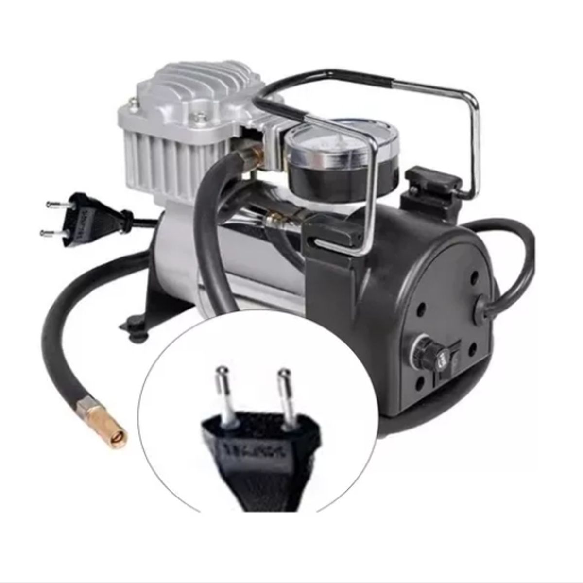 ESHOPANGIE - Mini Compresor De Aire 220v Para Vehiculos Neumaticos