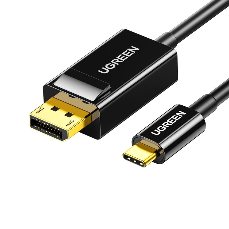 UGREEN - Cable USB-C a DP 1,5M Negro UGREEN